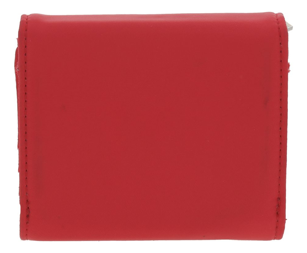 Cartera Chica Billetera Con Monedero Madison Wallet Julia Color Rojo Diseño De La Tela Liso - vista 2