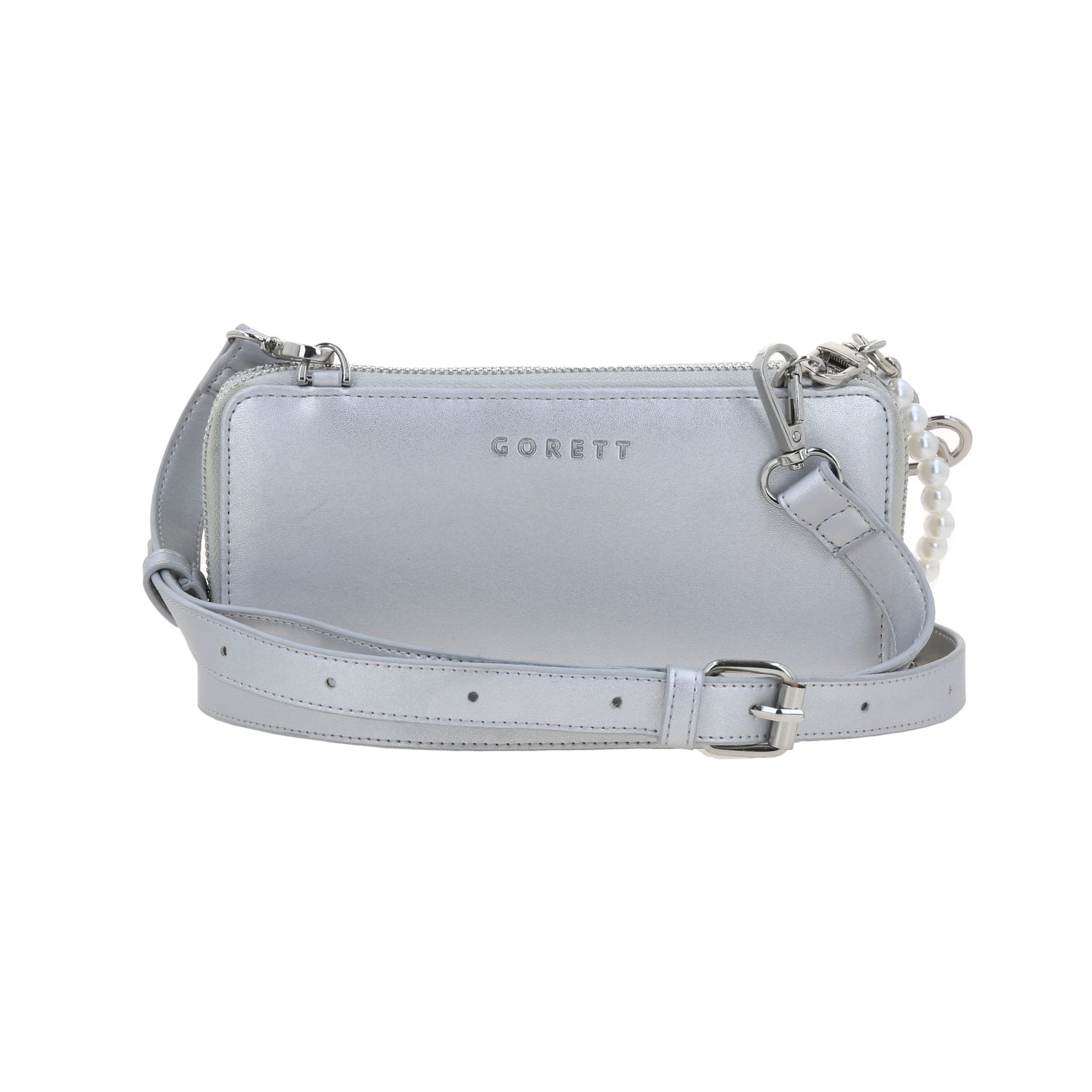 Cartera escolar para niña Princesas by Chenson plateada con doble compartimento 4