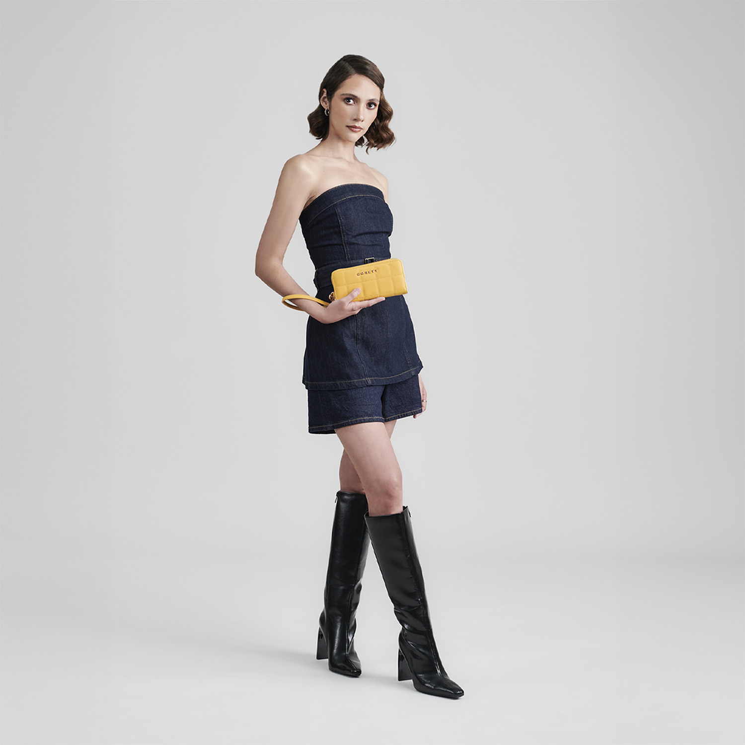 Cartera Gorétt by Chenson Amarillo para Mujer – Elegancia y Funcionalidad - vista 2