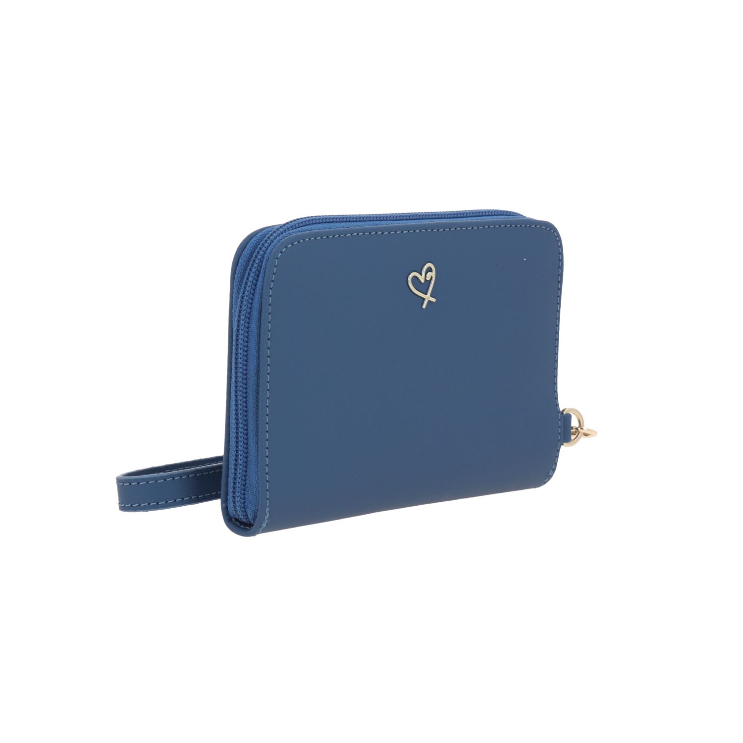 Cartera Gorétt by Chenson Azul para Dama con Triple Compartimento 3