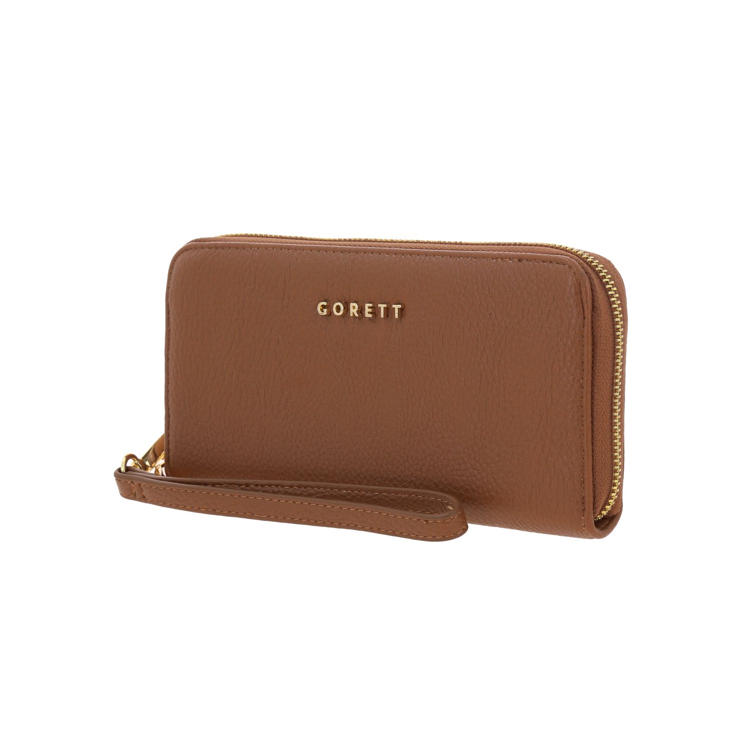 Cartera Gorétt by Chenson Café para Mujer con Compartimentos Prácticos 2