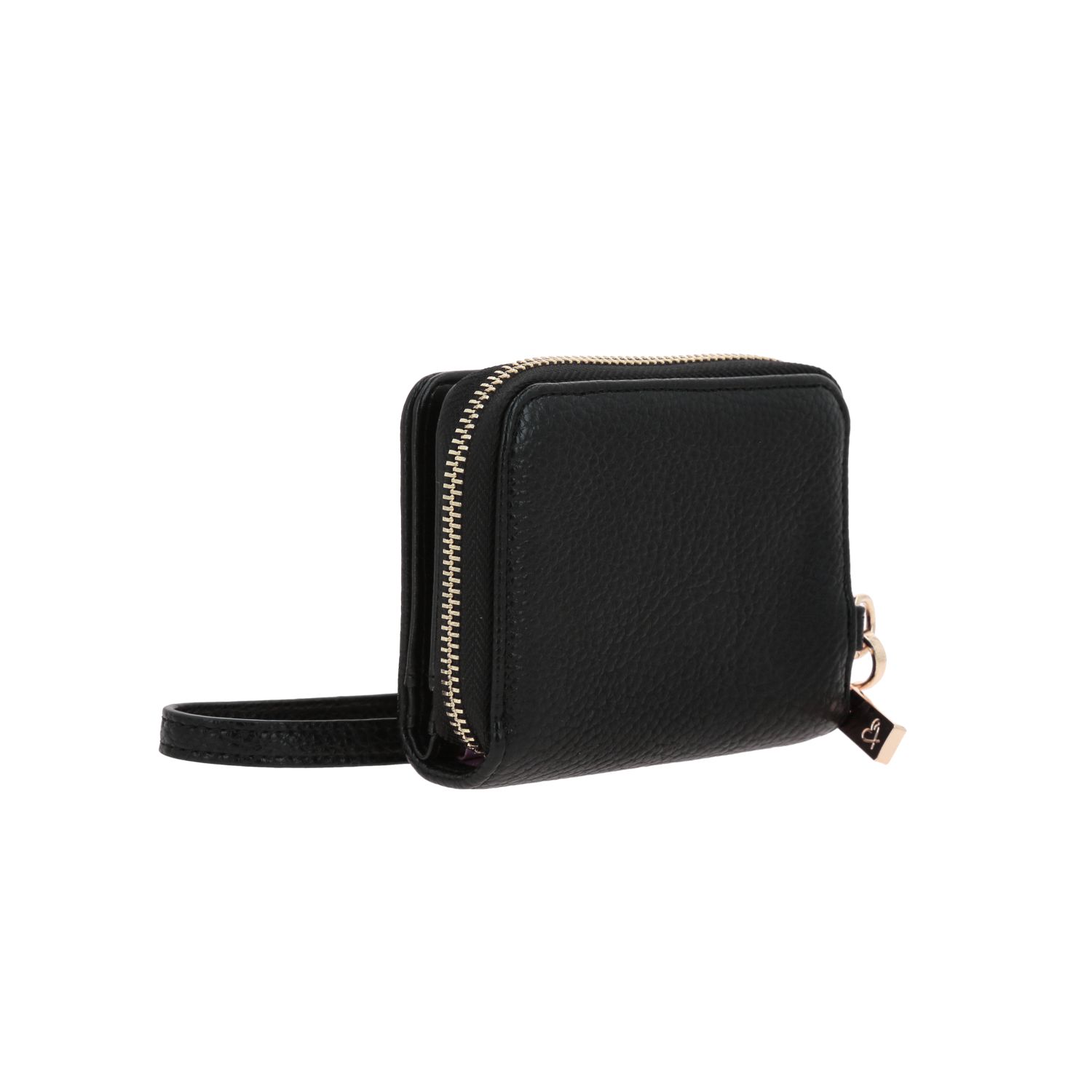 Cartera Gorétt by Chenson negra para dama con monedero y tarjetero 3