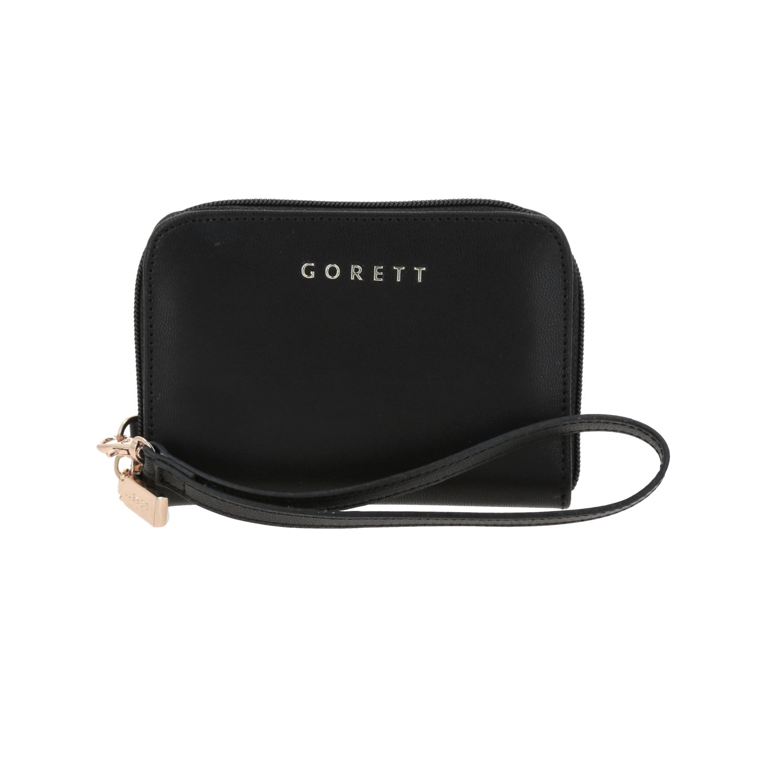 Cartera Gorétt by Chenson Negra para Dama con Triple Compartimento