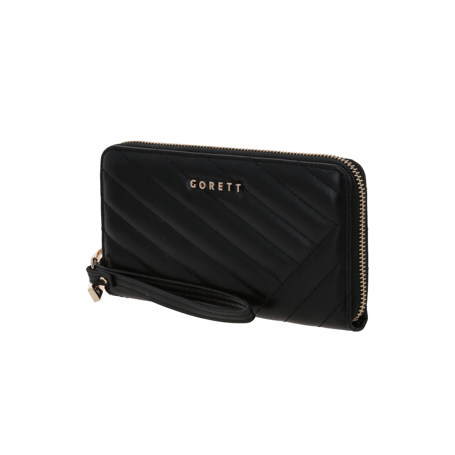 Cartera Gorétt by Chenson Negra para Mujer con Compartimento y Tarjetero 2