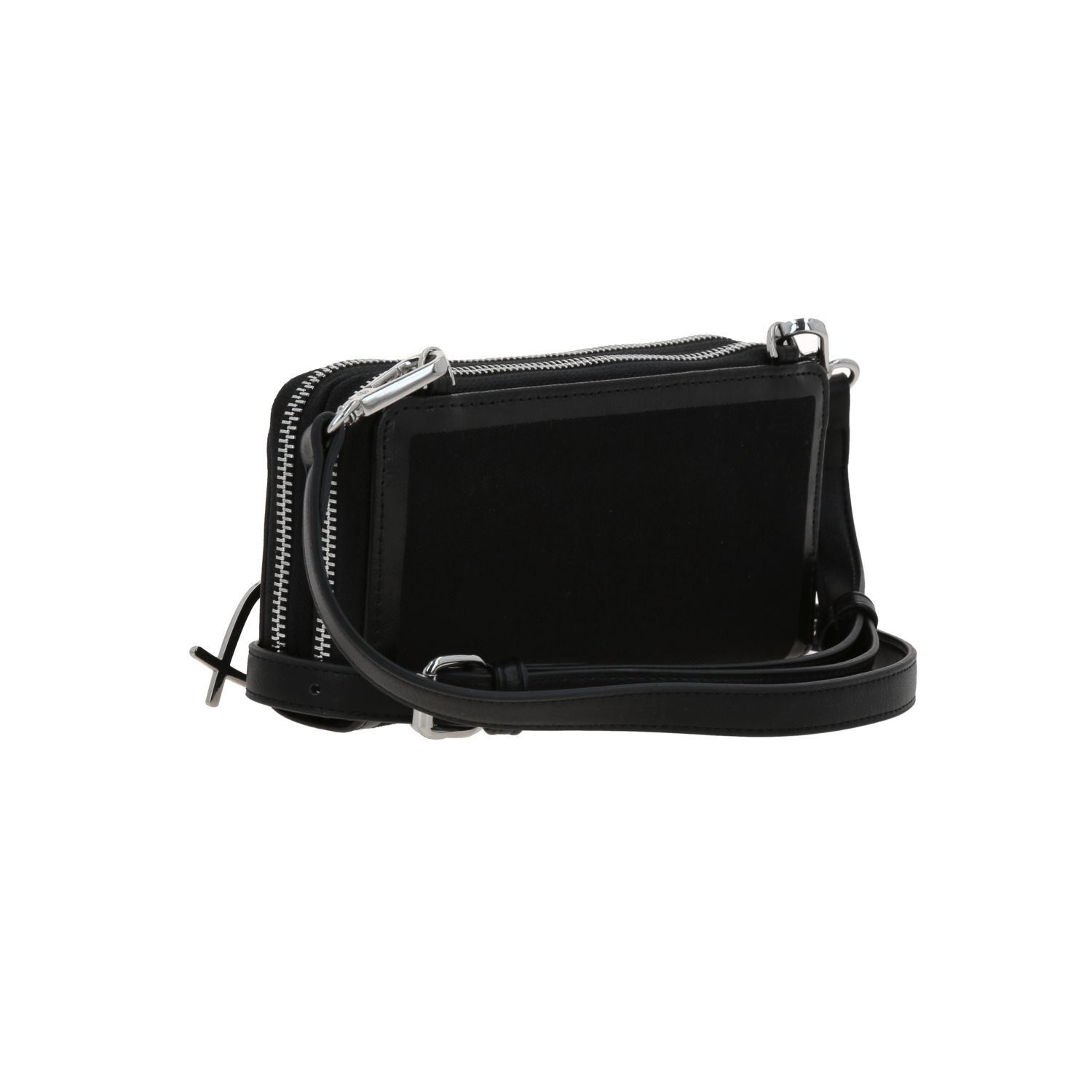 Cartera Gorétt by Chenson negra para mujer con doble compartimento y tarjetero 3