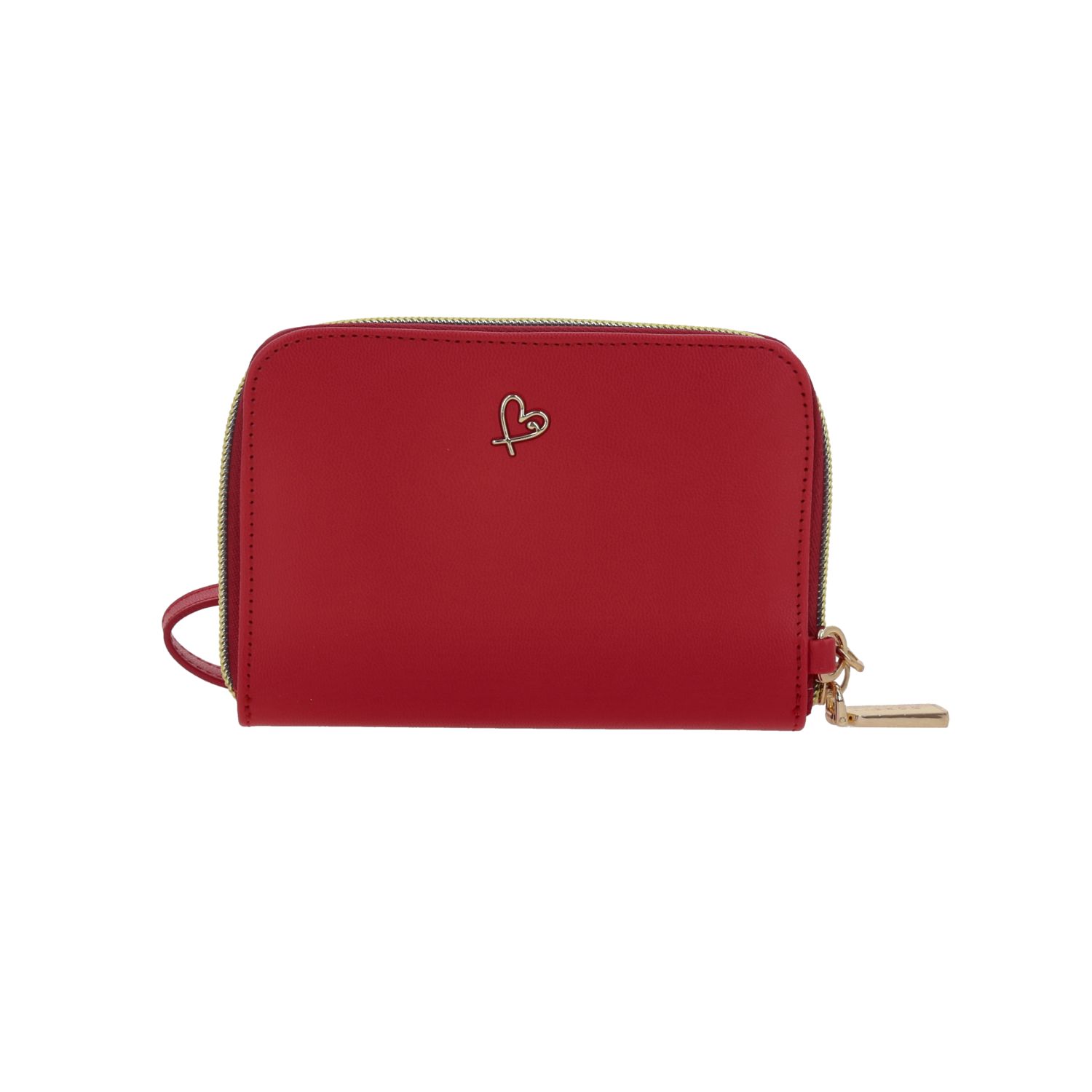 Cartera Gorétt by Chenson Roja para Dama con Compartimentos Prácticos 4