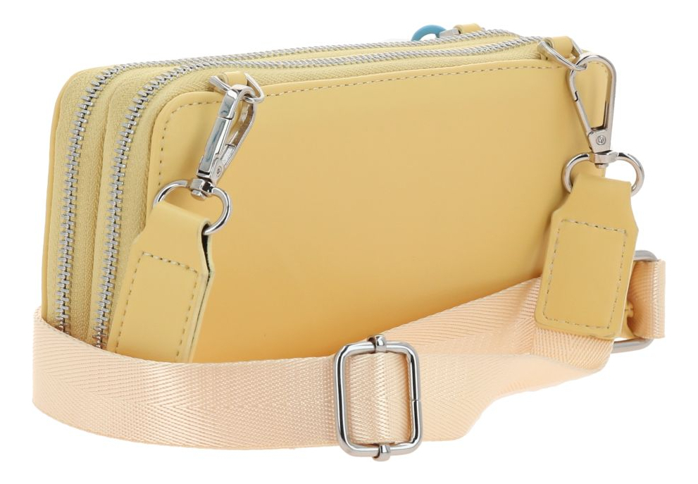 Cartera Gorett Lizzie Gs25063-l Color Beige Diseño De La Tela Liso 4