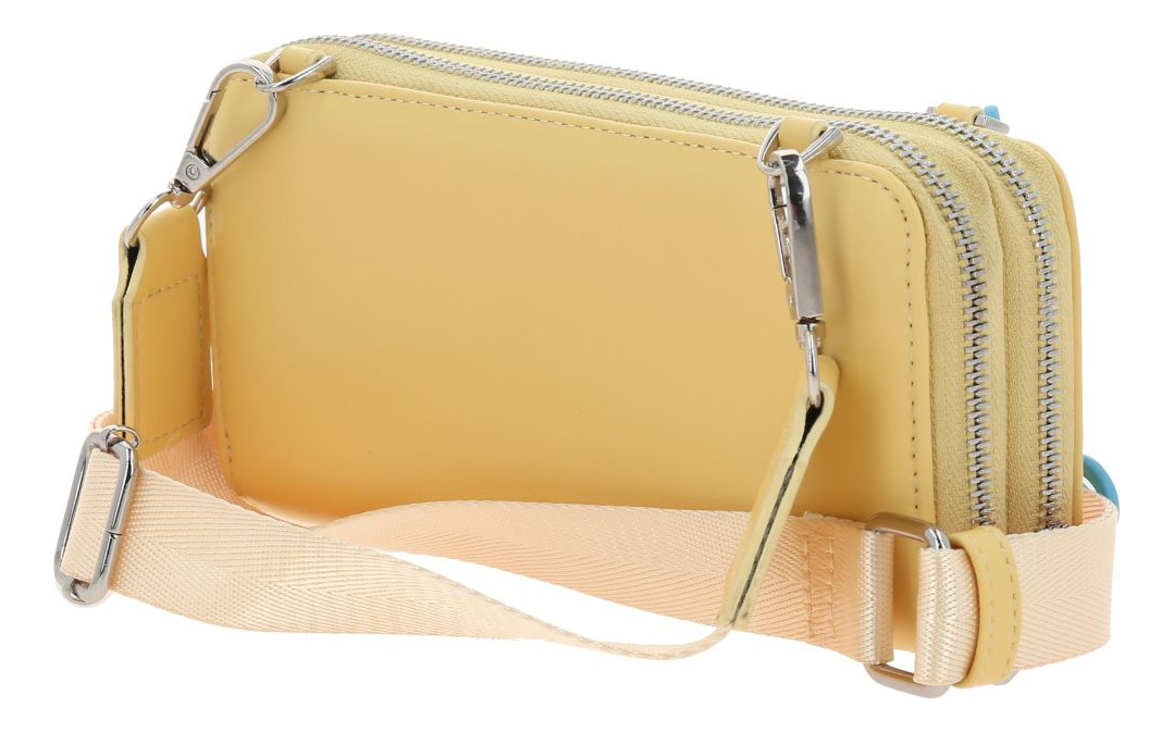 Cartera Gorett Lizzie Gs25063-l Color Beige Diseño De La Tela Liso 5