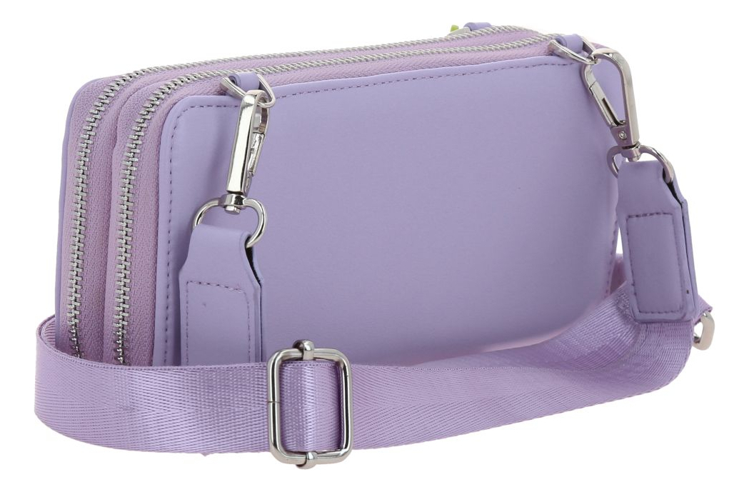 Cartera Gorett Lizzie Gs25063-v Color Morado Diseño De La Tela Liso 4