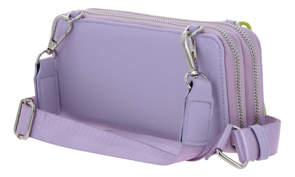 Cartera Gorett Lizzie Gs25063-v Color Morado Diseño De La Tela Liso 5