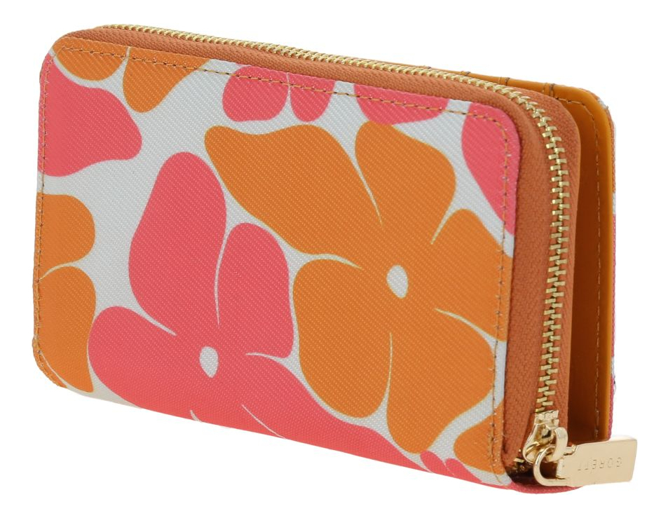 Cartera Gorett Sol Gs25086-o Color Multicolor Diseño De La Tela Floreado 3