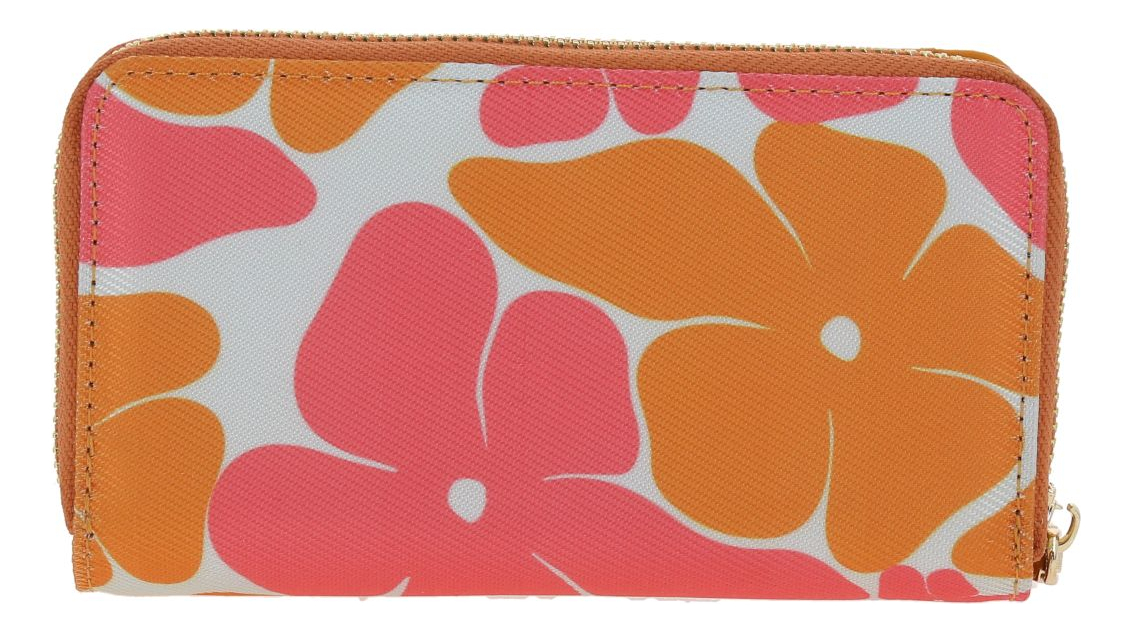 Cartera Gorett Sol Gs25086-o Color Multicolor Diseño De La Tela Floreado 4