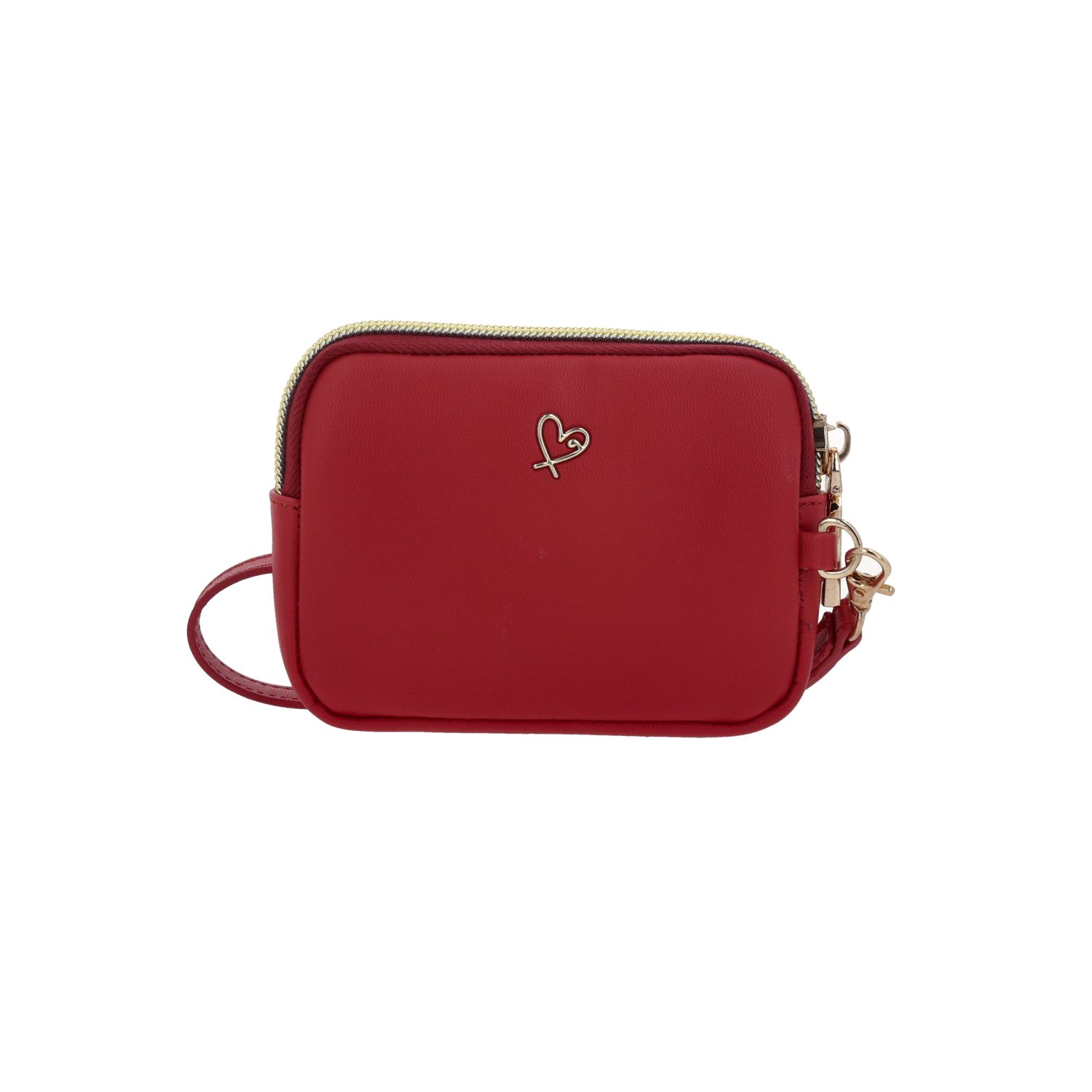 Cartera para mujer Gorétt by Chenson roja con amplio compartimento 4