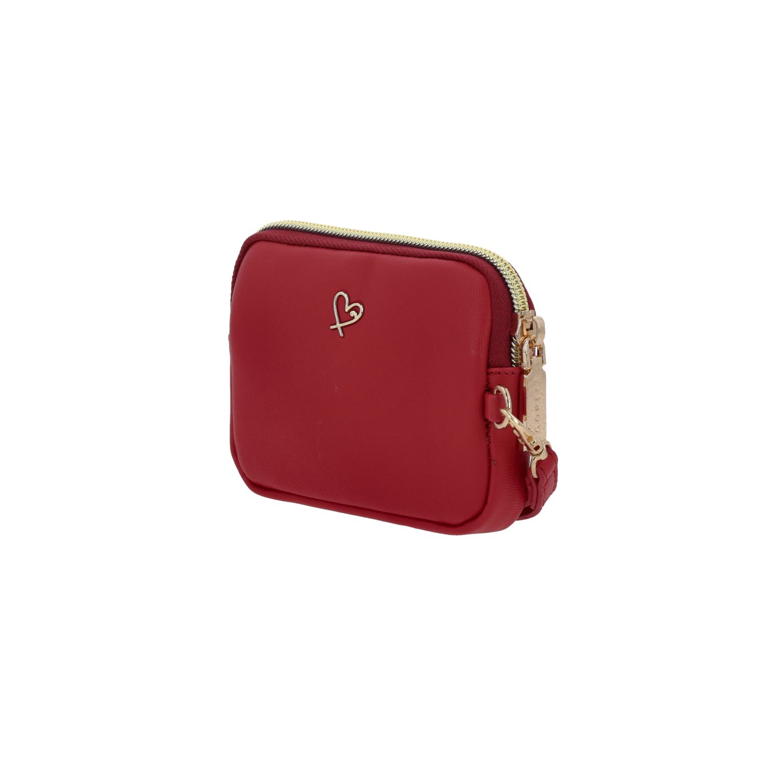 Cartera para mujer Gorétt by Chenson roja con amplio compartimento 5