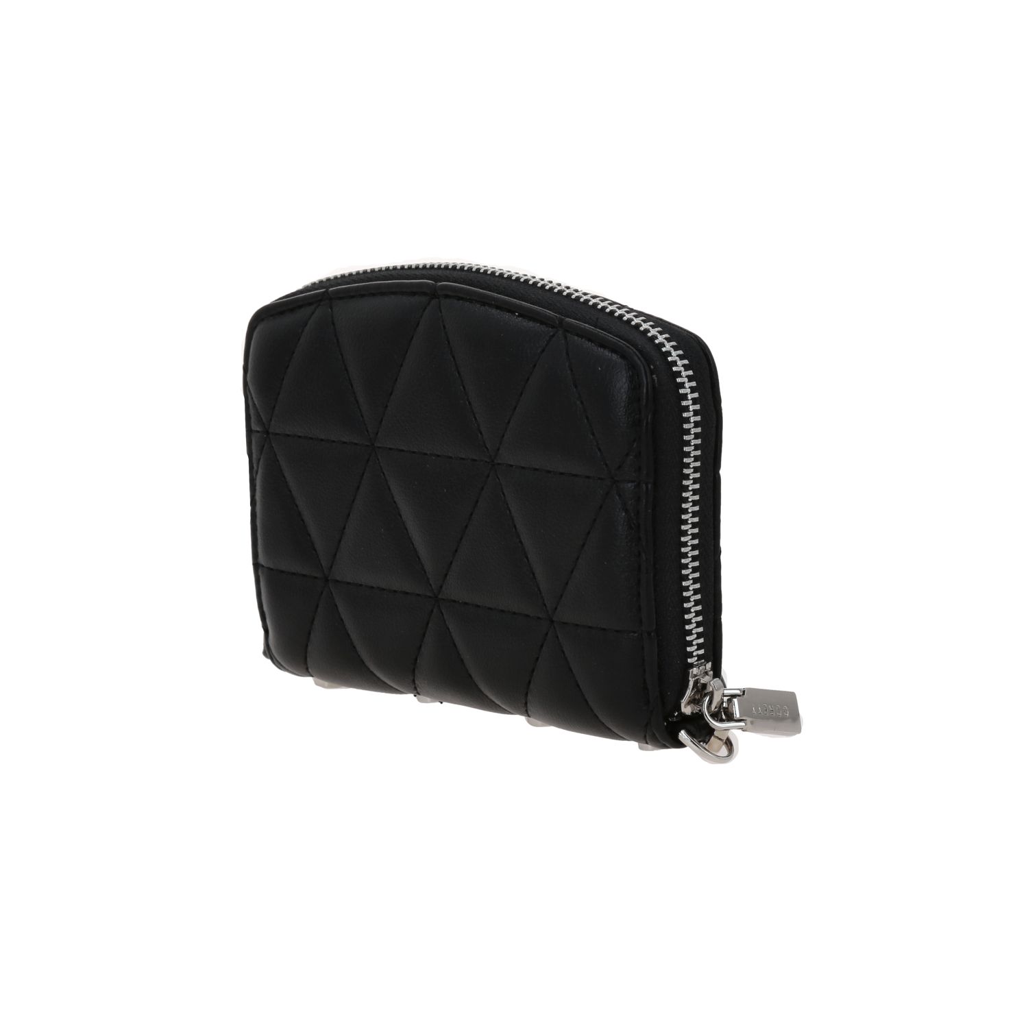 Cartera para mujer Villanas by Chenson negra con múltiples compartimentos 5