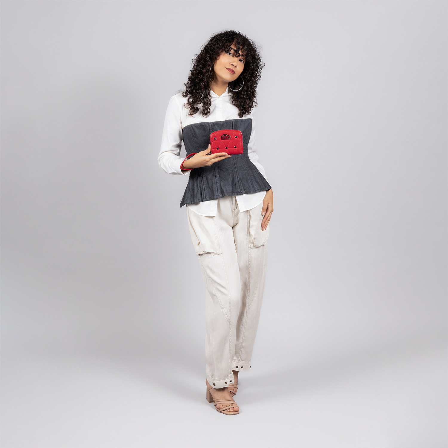 Cartera para mujer Villanas by Chenson roja con amplio compartimento - vista 2