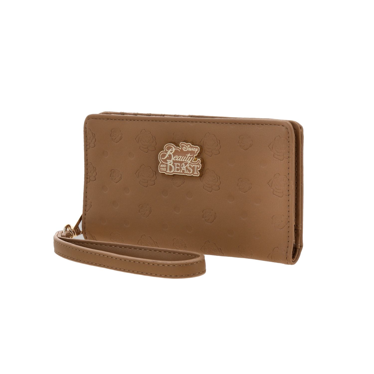 Cartera para niña Princesas by Chenson color café con tarjetero y billetero 2