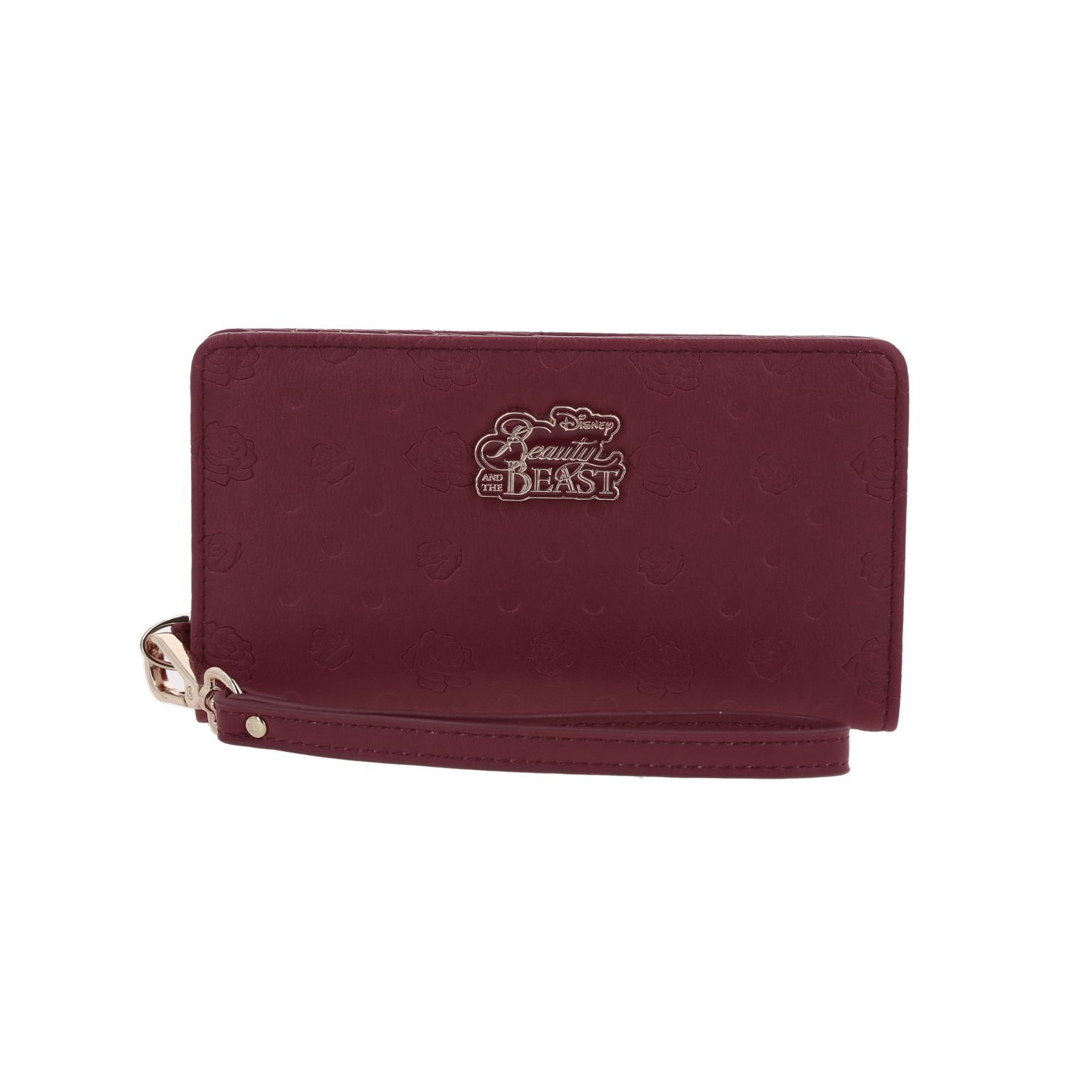 Cartera para niña Princesas by Chenson color magenta con tarjetero interno