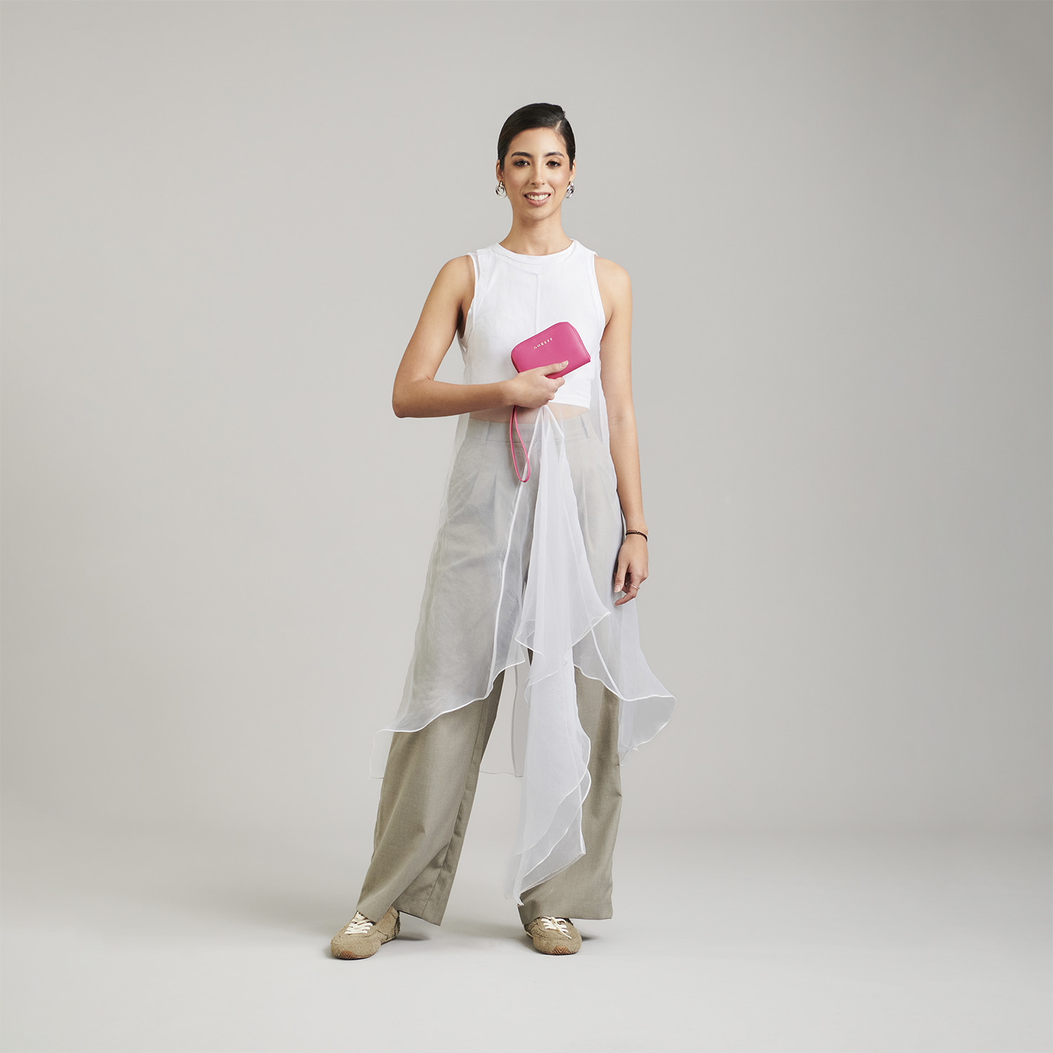 Cartera Rosa Gorétt by Chenson para Mujer con Triple Compartimento - vista 2