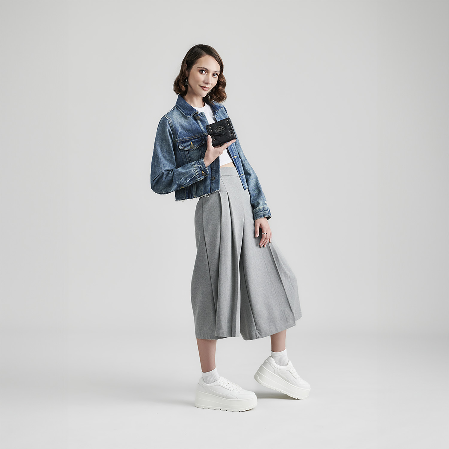 Cartera Villanas by Chenson Negra para Mujer – Elegante y Funcional - vista 2