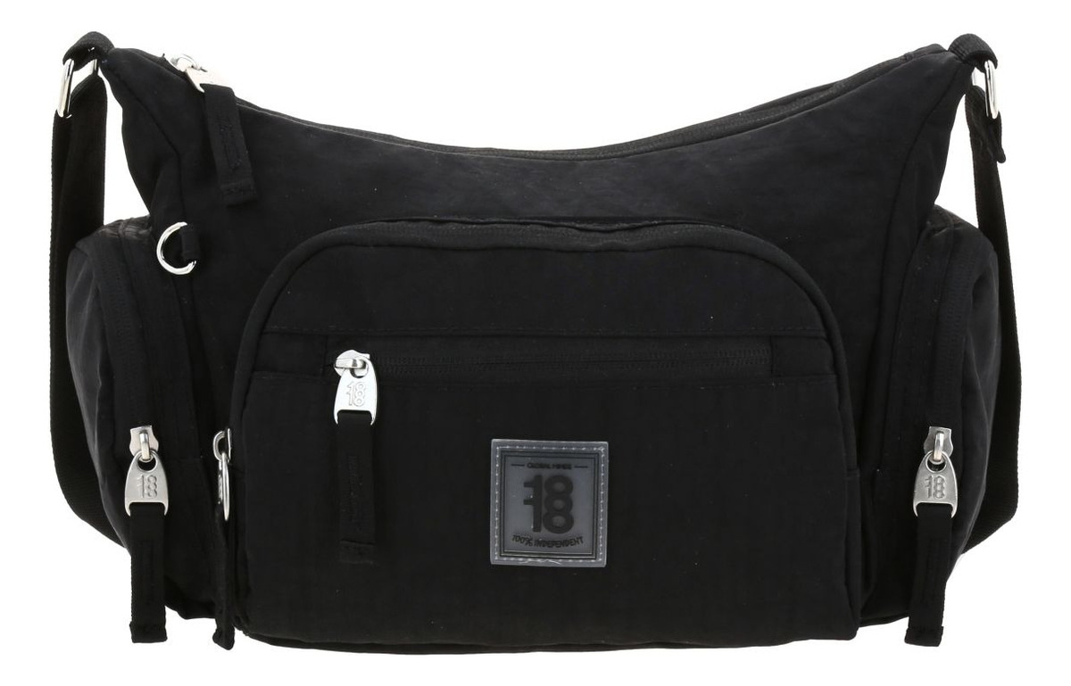 Chenson 1870143-3 Bolsa Crossbody Poliéster Negro Zilp