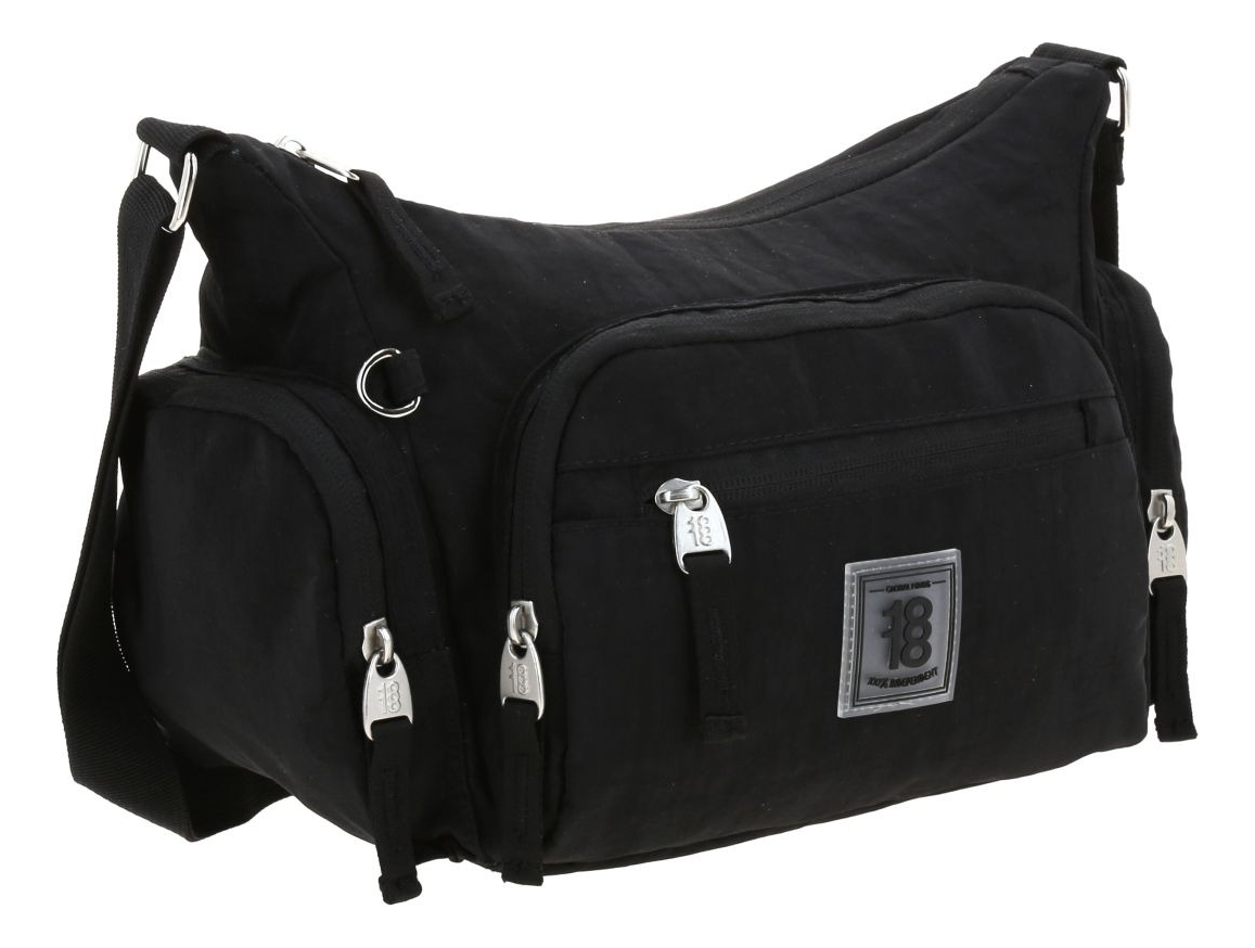 Chenson 1870143-3 Bolsa Crossbody Poliéster Negro Zilp 5