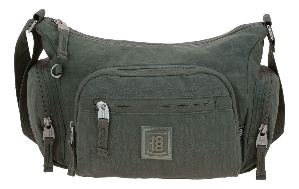 Chenson 1870143-a Bolsa Crossbody Poliéster Verde Zilp