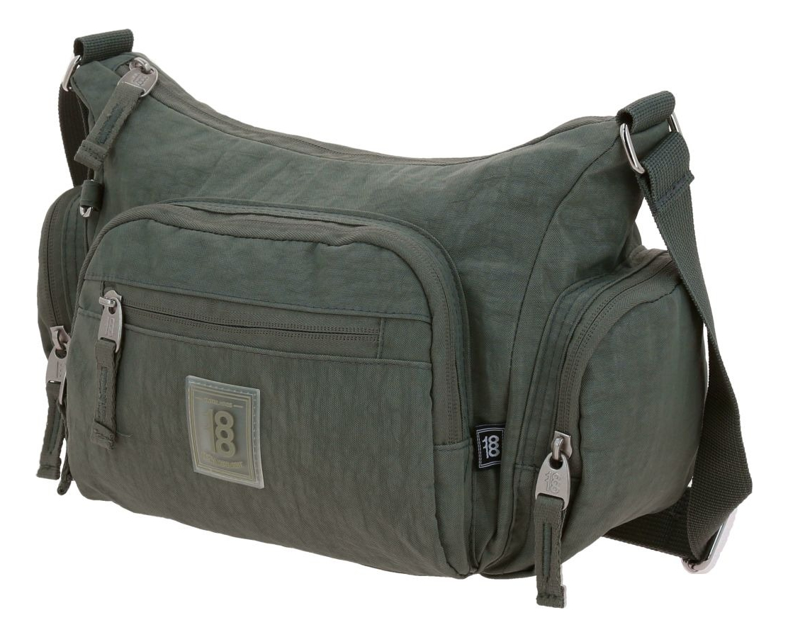 Chenson 1870143-a Bolsa Crossbody Poliéster Verde Zilp 2