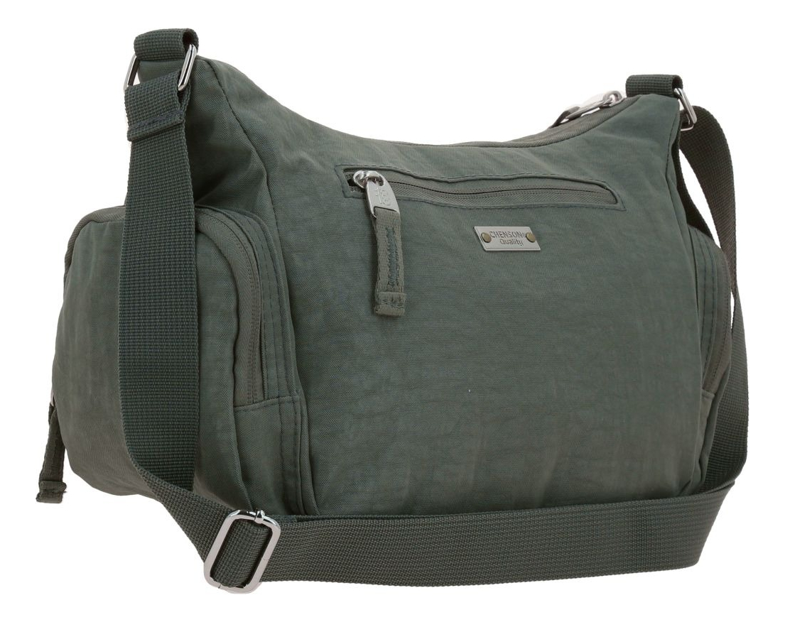 Chenson 1870143-a Bolsa Crossbody Poliéster Verde Zilp 3