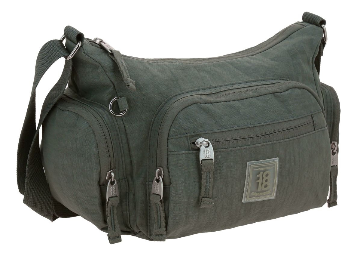 Chenson 1870143-a Bolsa Crossbody Poliéster Verde Zilp 5