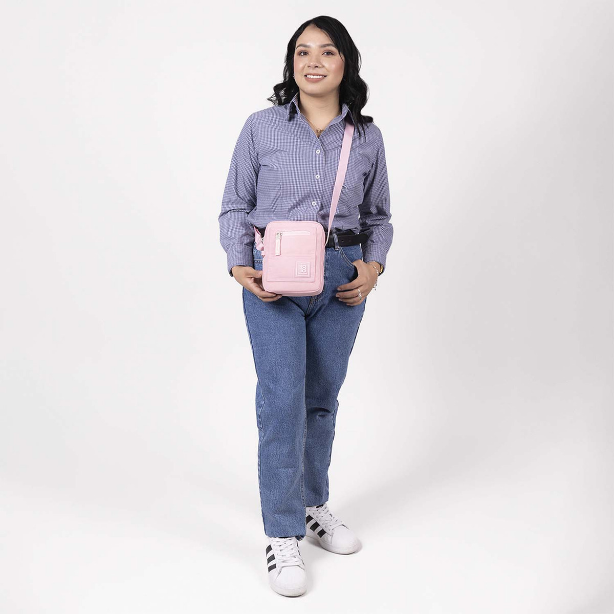 Chenson Crossbody Modelo Zilp Dama 1866546-p Color Rosa - vista 2