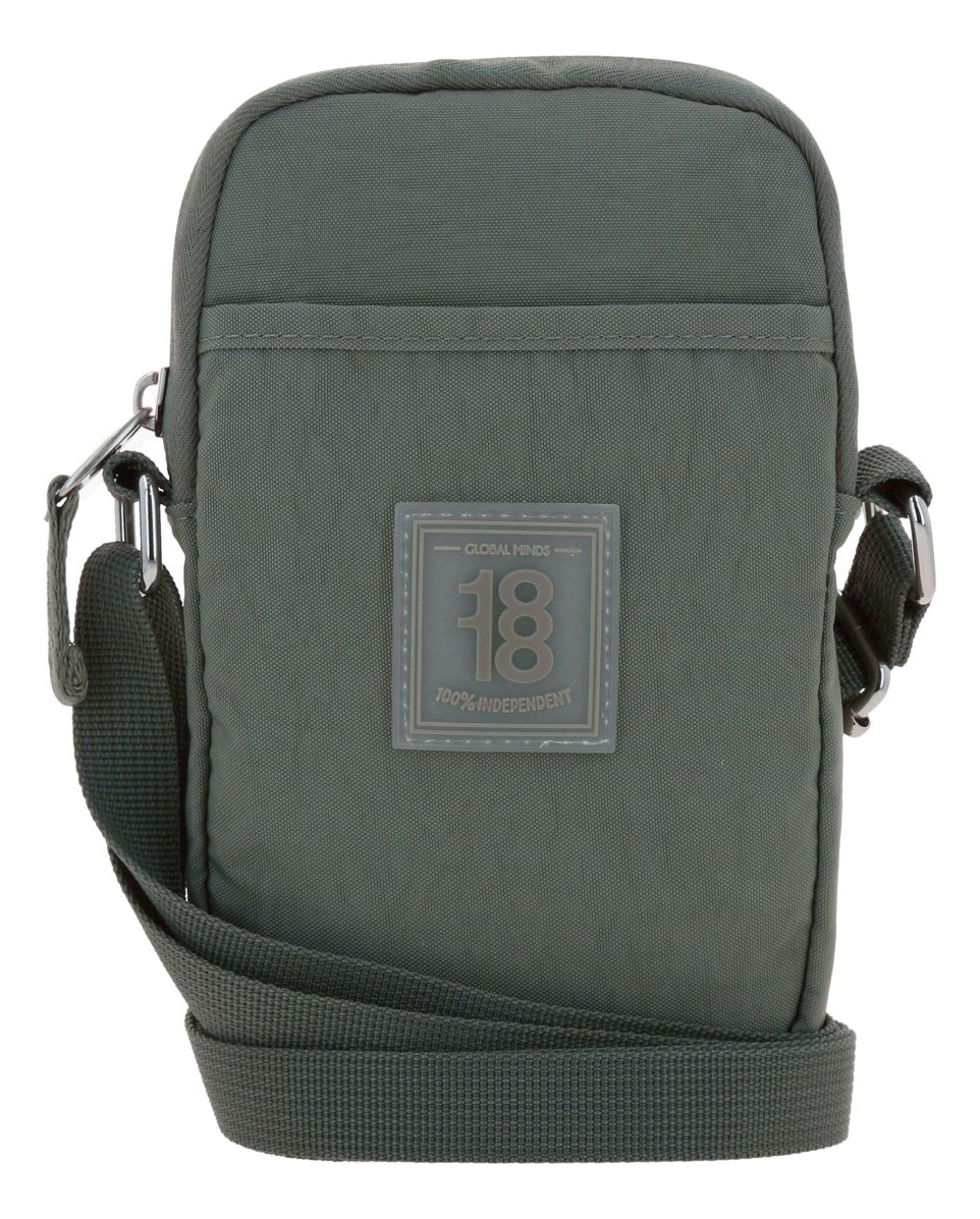 Chenson Crossbody Modelo Zilp Unisex 1866550-a Color Verdedx