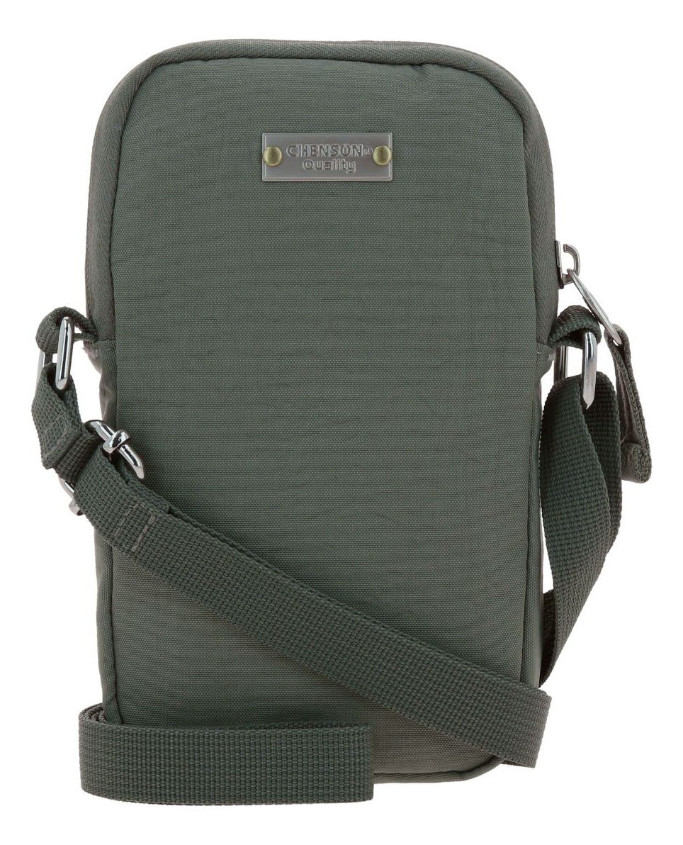 Chenson Crossbody Modelo Zilp Unisex 1866550-a Color Verdedx 3