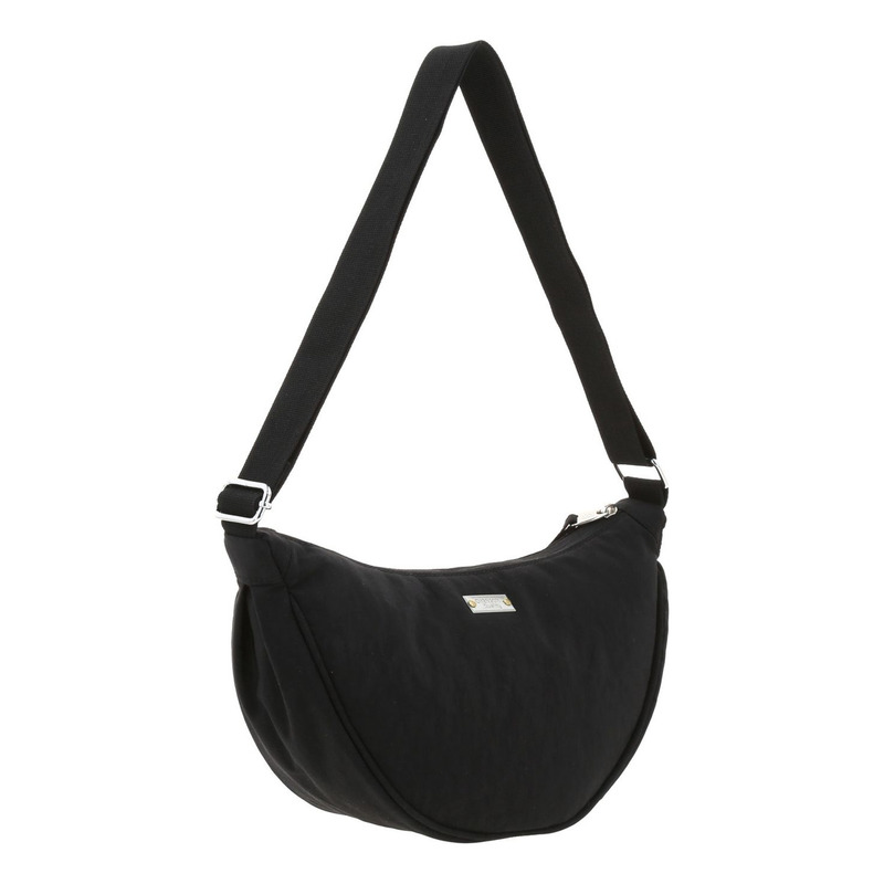 Crossbody Bandolera Chenson 1818 Zilp Color Negro Para Mujer Acabado De Los Herrajes Níquel Diseño De La Tela Lisa 2