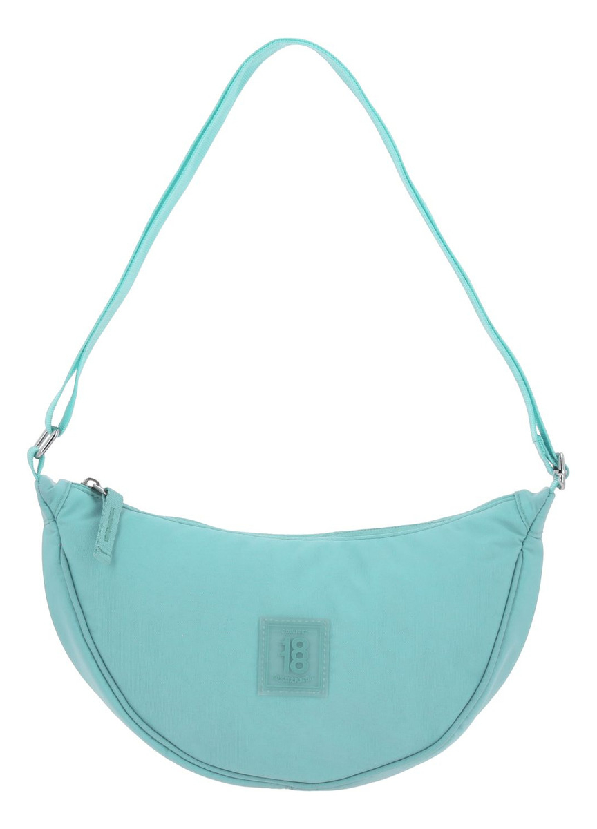Crossbody Chenson 1818 Celeste Zilp Asa Ajustable 1866552-t Acabado De Los Herrajes Níquel Diseño De La Tela Lisa