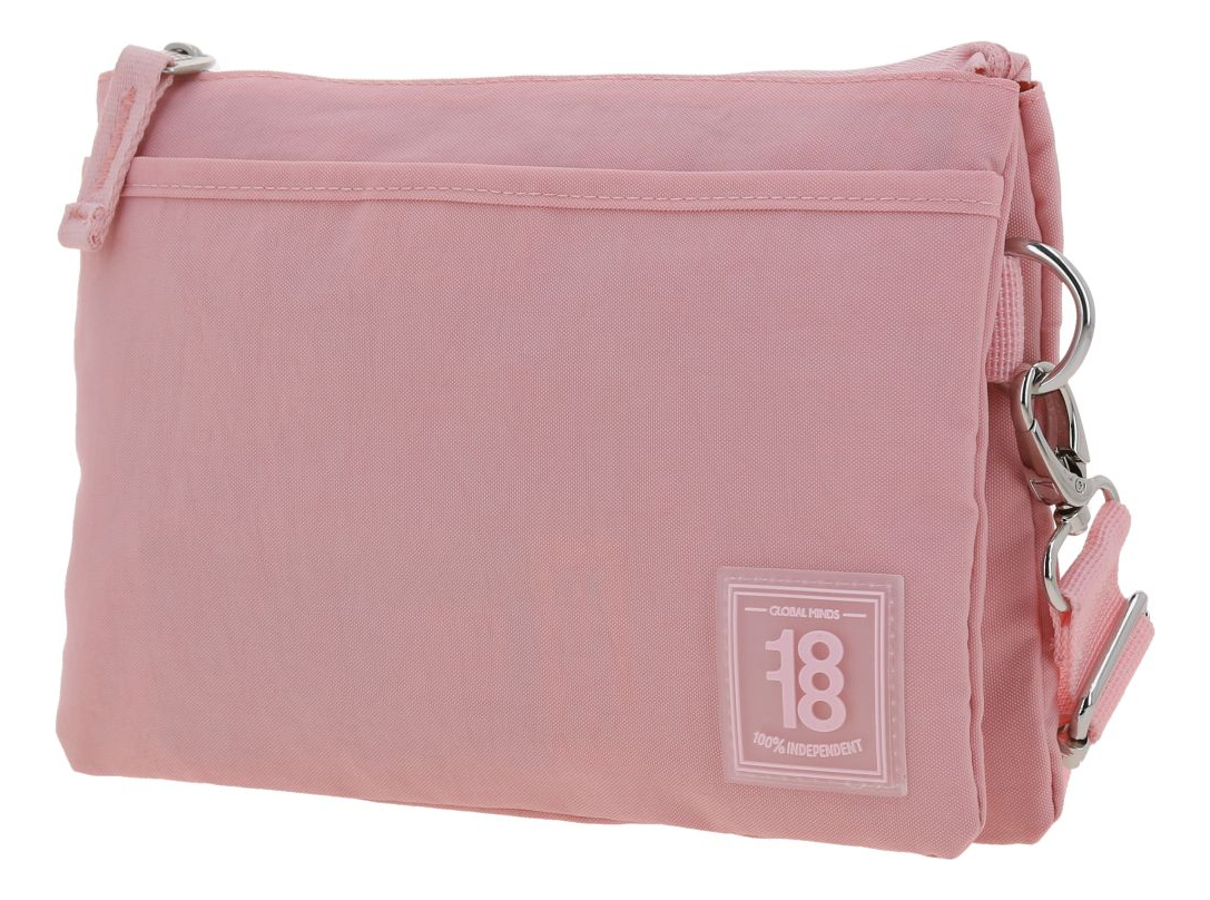 Crossbody Chenson 1818 Dama 1866547-p Rosa Acabado De Los Herrajes Níquel Diseño De La Tela Lisa 3