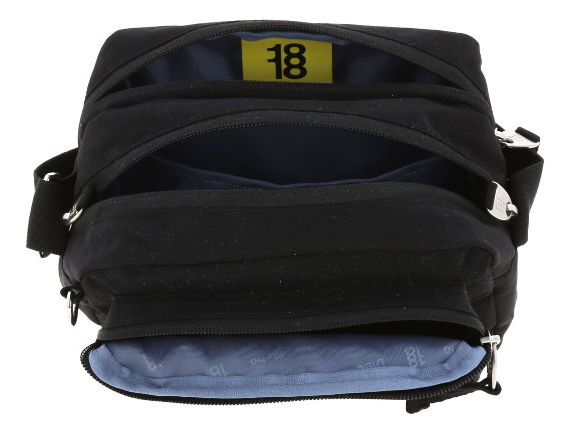 Crossbody Chenson Modelo Zilp Unisex 1866551-3 Color Negro 5