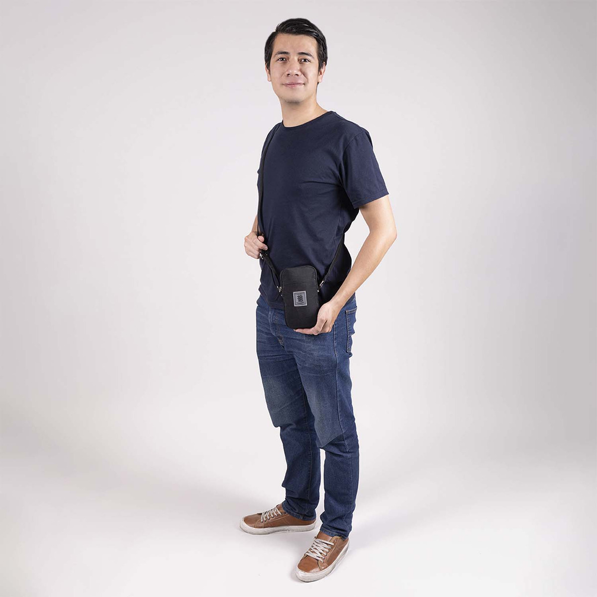 Crossbody Negro 1818 Zilp - vista 2