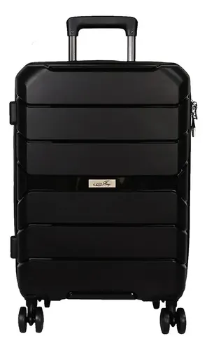 Maleta con Ruedas Negro NJ - Equipaje de Viaje Resistente