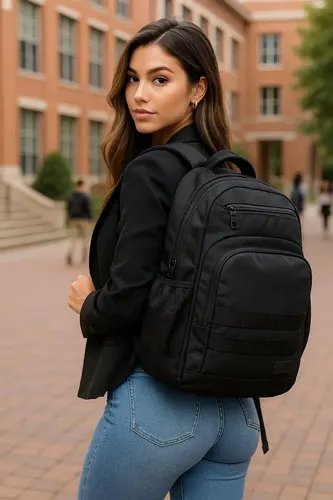 Mochila PI Negro | Diseño Premium Resistente