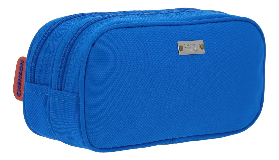 Kit Escolar Chenson Original Mochila Lonchera Y Lapicera  Strong Color Azul Y Rojo - vista 2