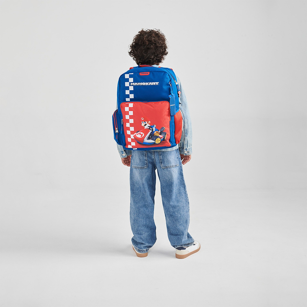 Kit Escolar Chenson Super Mario Brife Mochila Lonchera Y Lapicera Color Azul 5