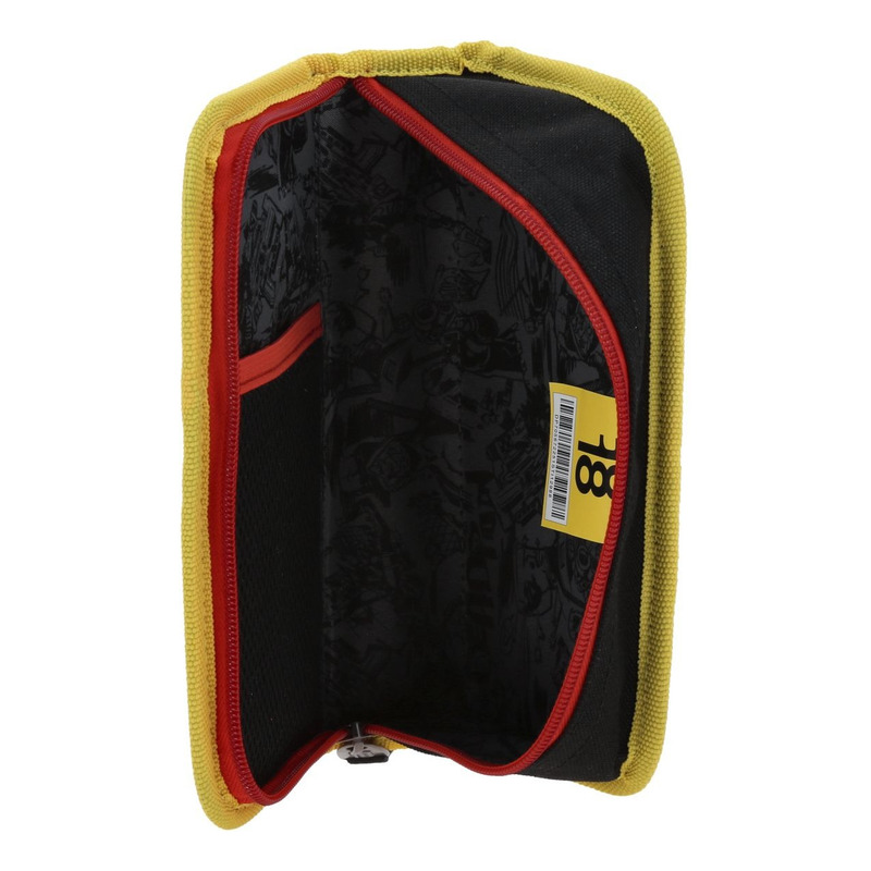 Kit Escolar Mochila Lapicera Y Lonchera Chenson Deadpool Pulver Gris - vista 2