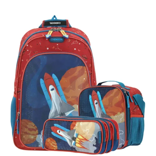 Kit Escolar Chenson Original (Mochila + Lonchera + Lapicera)