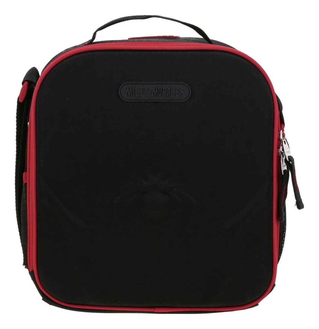 Kit Mochila A Ruedas Lonchera Y Lapicera Chenson Miles Morales Spiderman Negro. Niños Mm70223-kb3 5