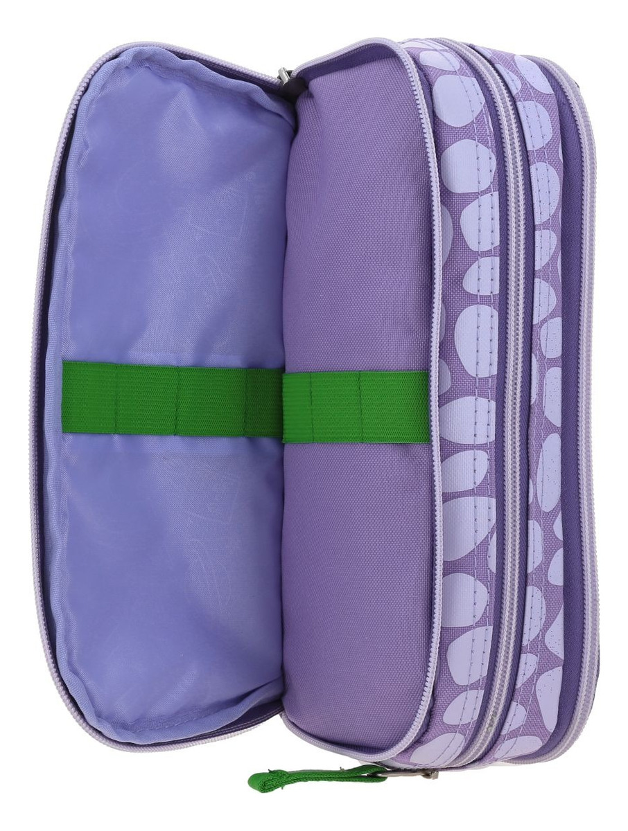 Kit Mochila A Ruedas Lonchera Y Lapicera Escolar Chenson Vania Bachur Modelo Vani Vb70704-kb3 Color Verde - vista 2