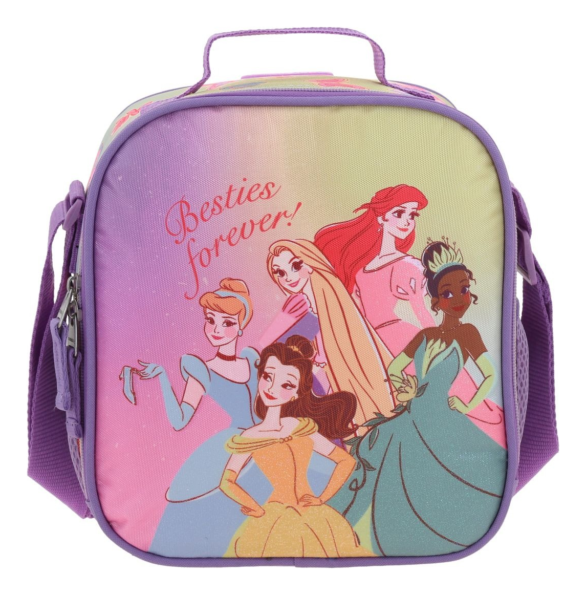 Kit Mochila Lapicera Lonchera Chenson Princesas Princs Primaria Niñas Pr70554-kc3 5