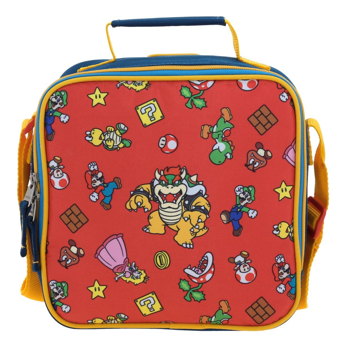 Kit Mochila Lapicera Y Lonchera Chenson Super Mario Palac Color Azul Escolar Ninos Mb70520-kc3 5