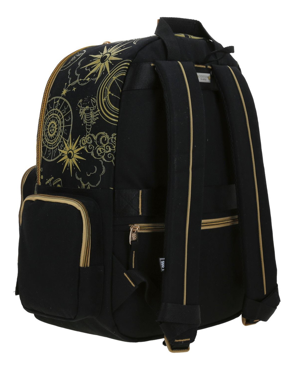 Kit Mochila Lonchera Y Lapicera Chenson 1818 Suria Color Negro 4