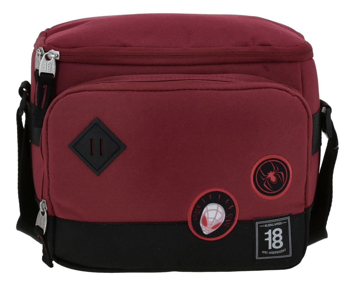 Kit Mochila Lonchera Y Lapicera Chenson Miles Morales Spiderman Escolar Mm70517-kc3 5